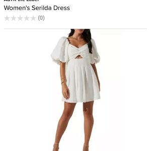 ASTR The Label Serilda Dress White